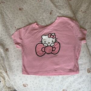 Hello Kitty Pink Short Sleeve Tee for Kids